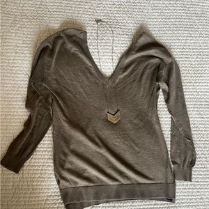 ZARA v neck top